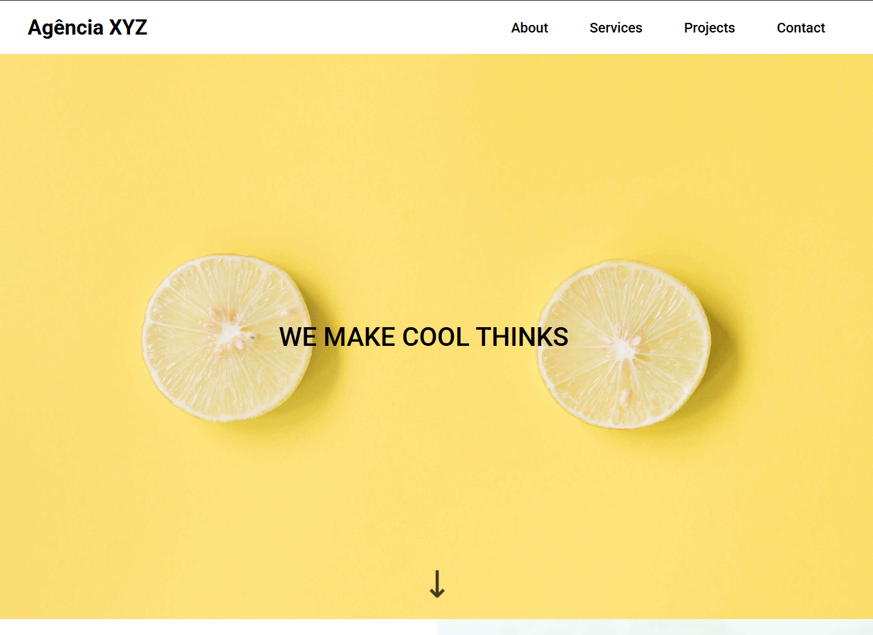 Landing page agencia